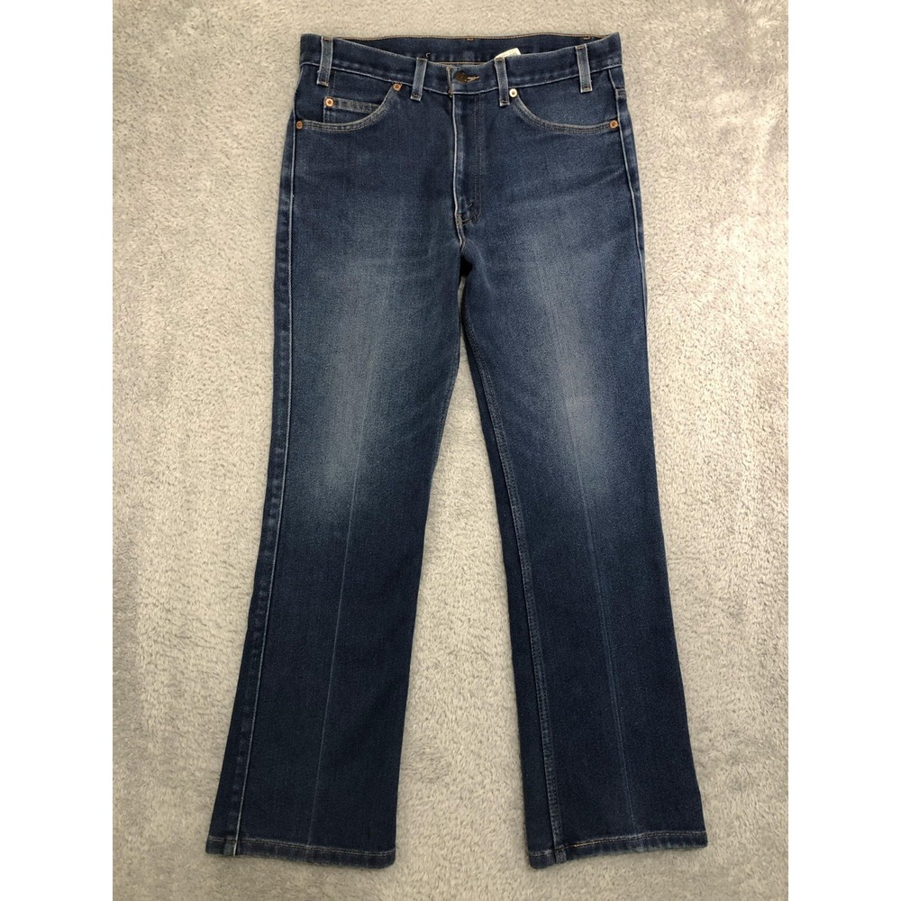 VTG Levi's 517 Jeans Men's 32x30 (Tag 34x30) Blue Boot Cut